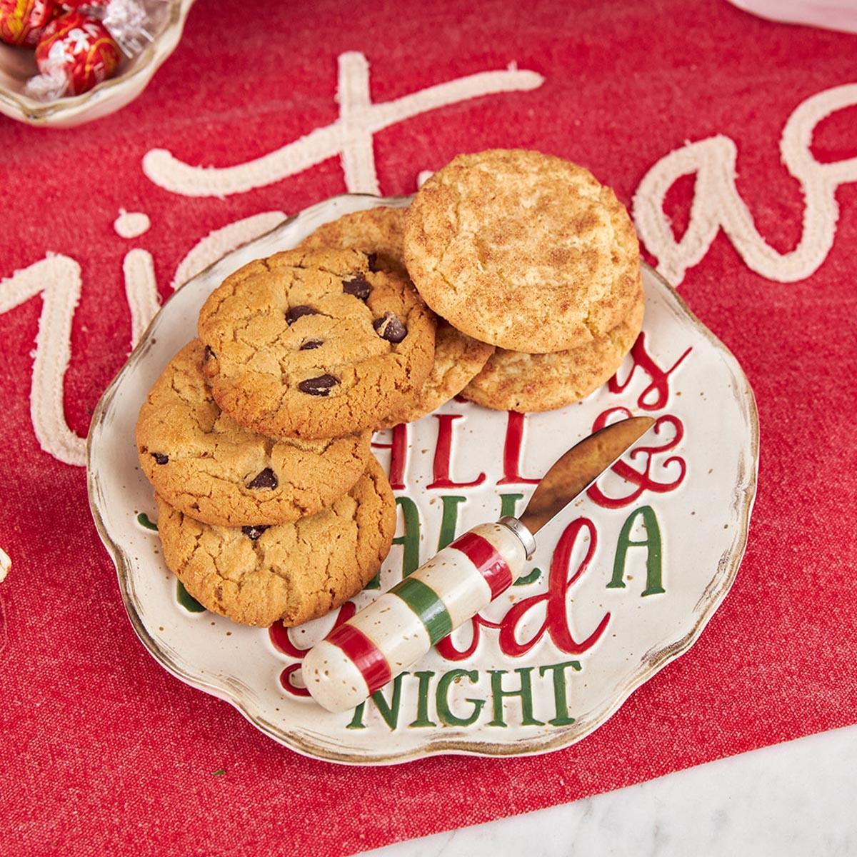 Mud Pie Merry Reindeer Cheese Plate Set