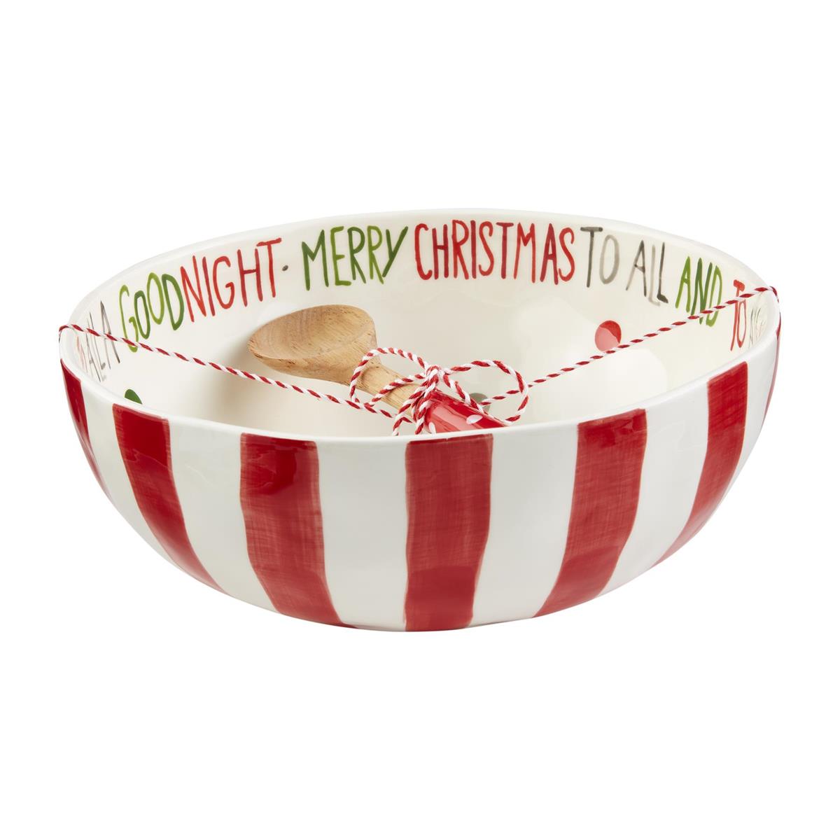 Mud Pie Christmas Serving Bowl Set