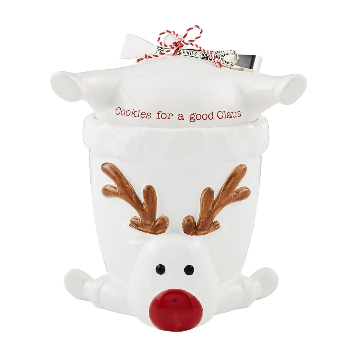 Mud Pie Reindeer Cookie Jar