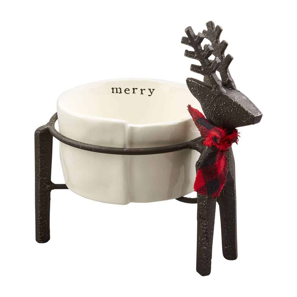 Mud Pie Reindeer Dip Cup Set
