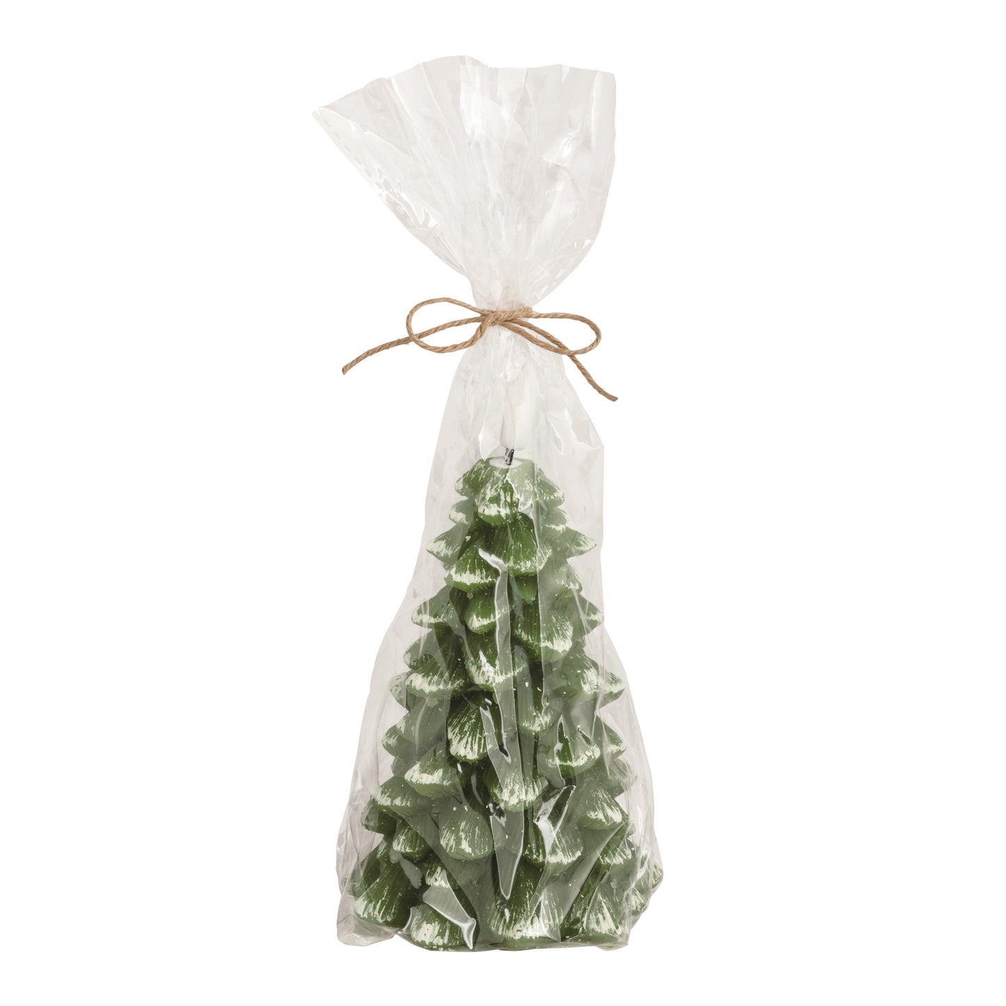 Mud Pie Hand-Pained Christmas Tree Flameless Candle - 2 Sizes