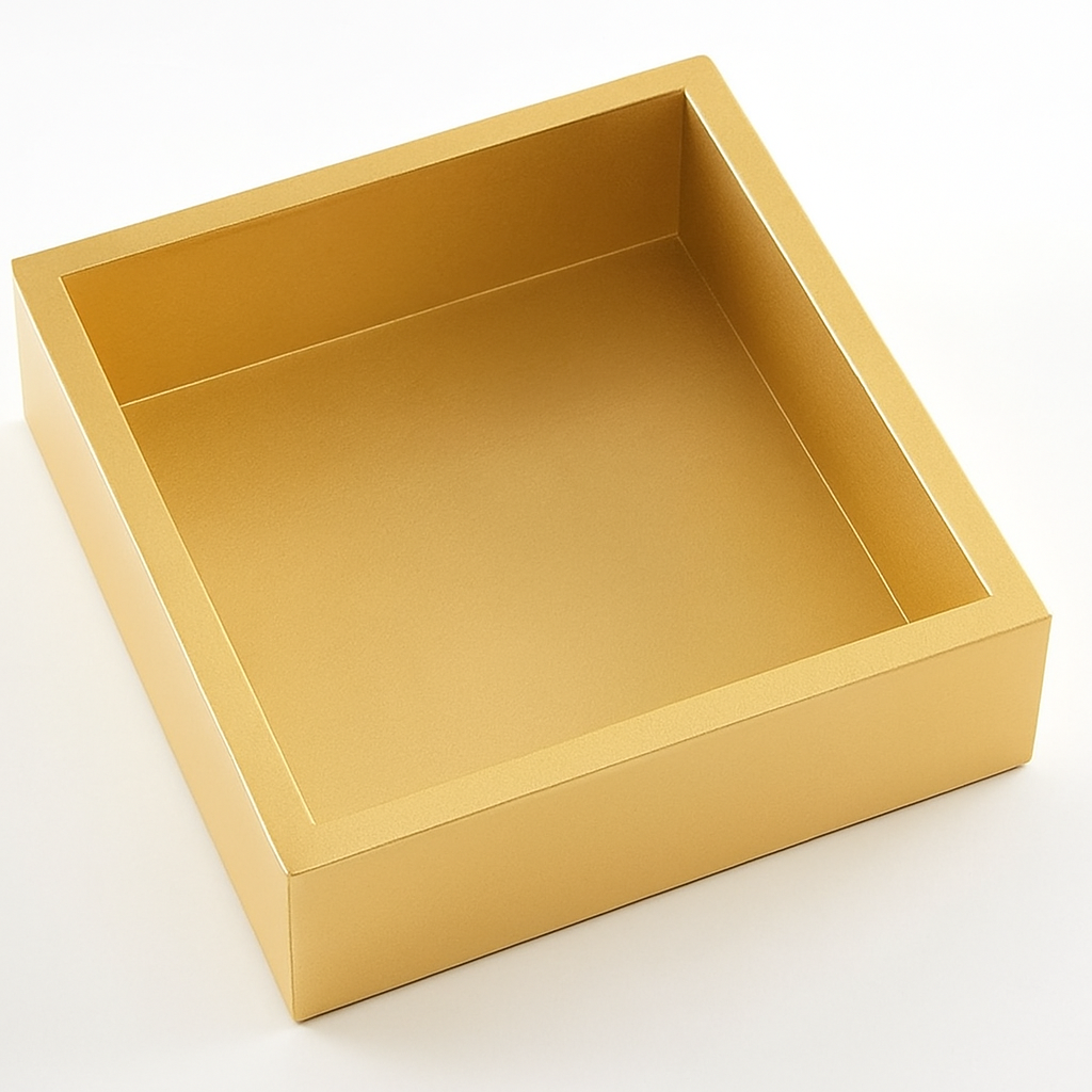 Wood Lacquered Finish Cocktail Napkin Holder - 3 Colors