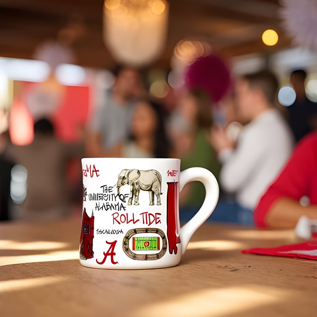 Magnolia Lane Alabama Crimson Tide Icon Ceramic Mug | CeCe's Home & Gifts
