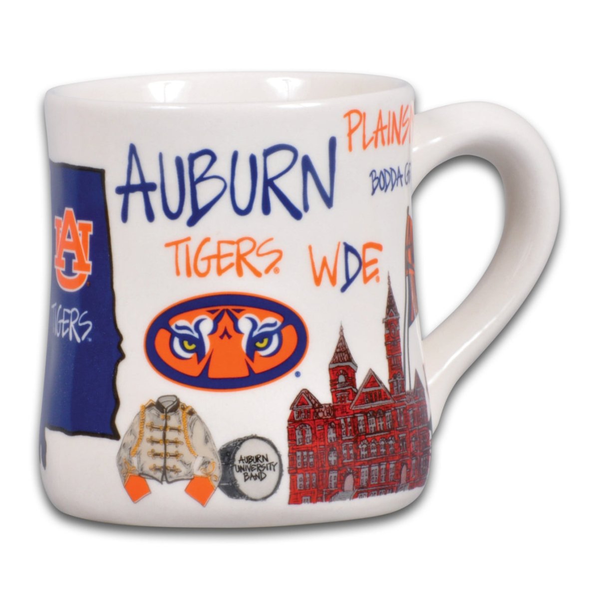 Magnolia Lane Auburn Icon Ceramic Mug | CeCe's Home & Gifts