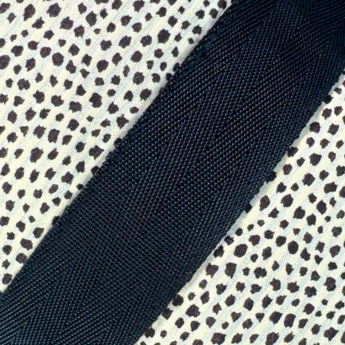 Monogrammed Cheetah Seersucker Cosmetic Bag