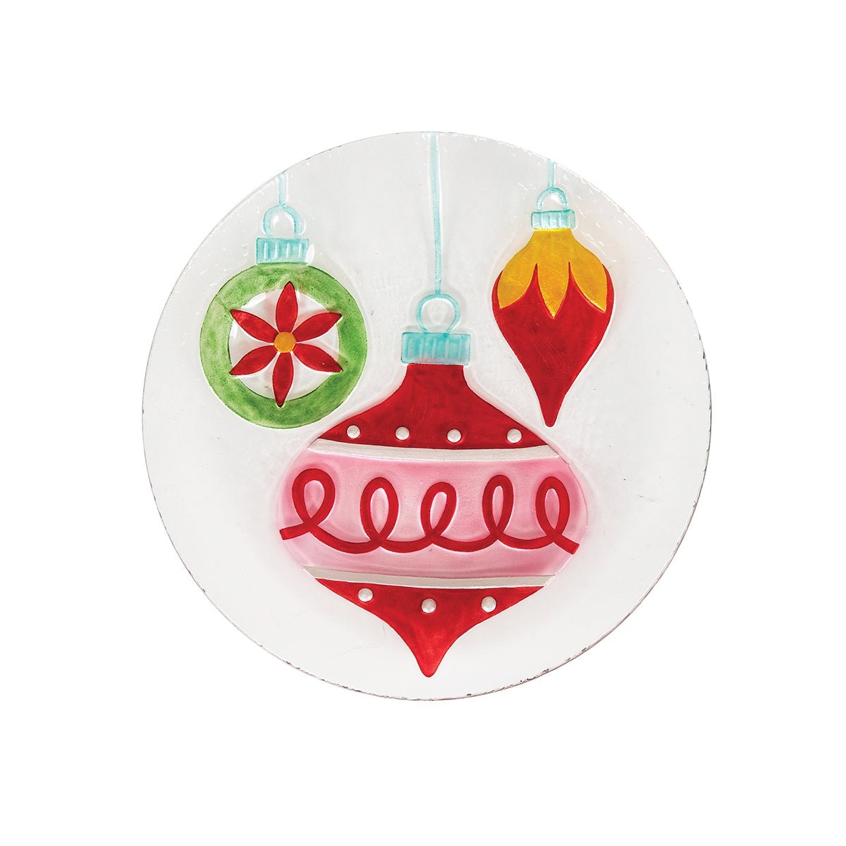 C&F HOME Colorful Glass Ornament Bowl/Platter | CeCe's Home & Gifts