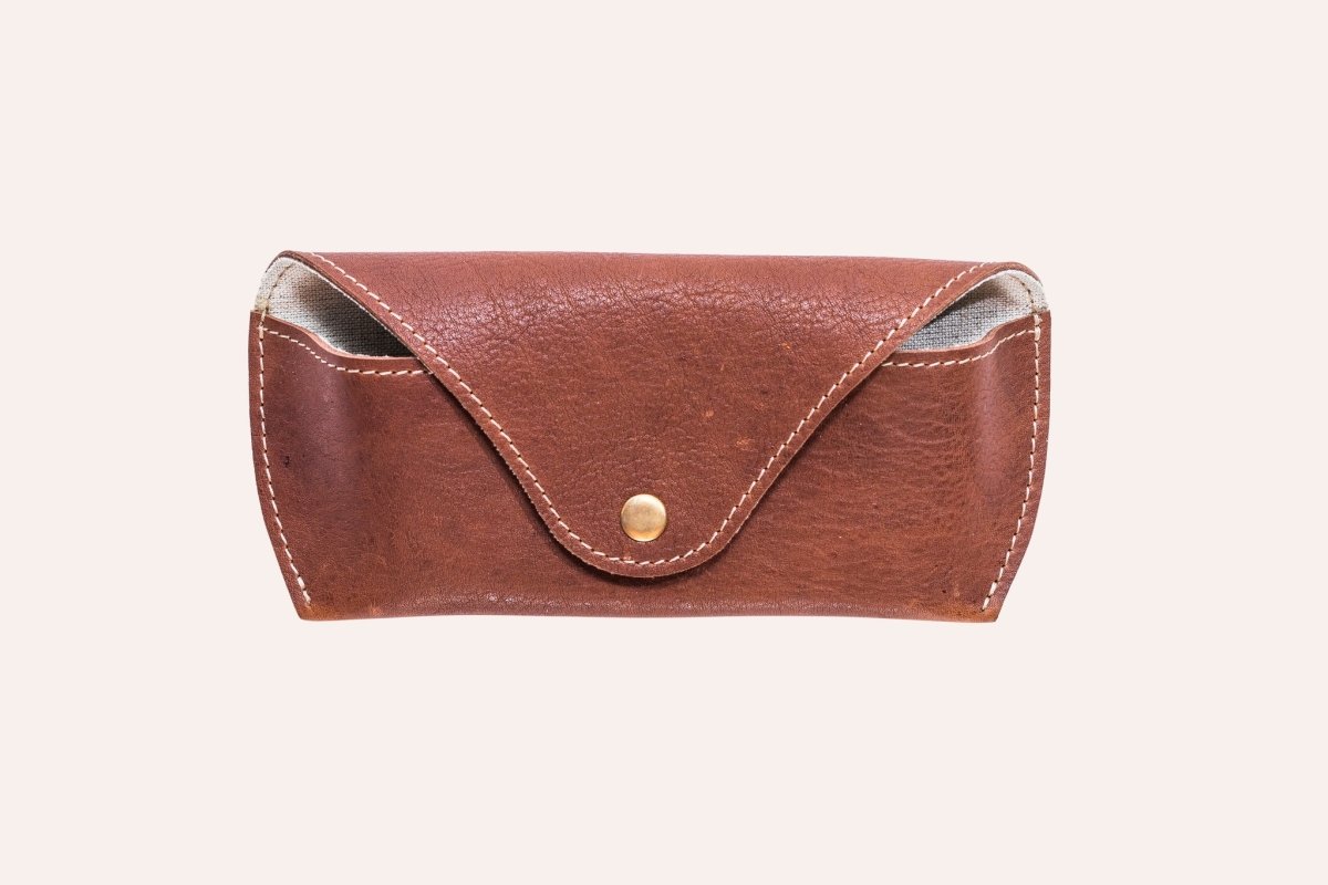 KIKO Genuine Leather Sunglass Case | CeCe's Home & Gifts