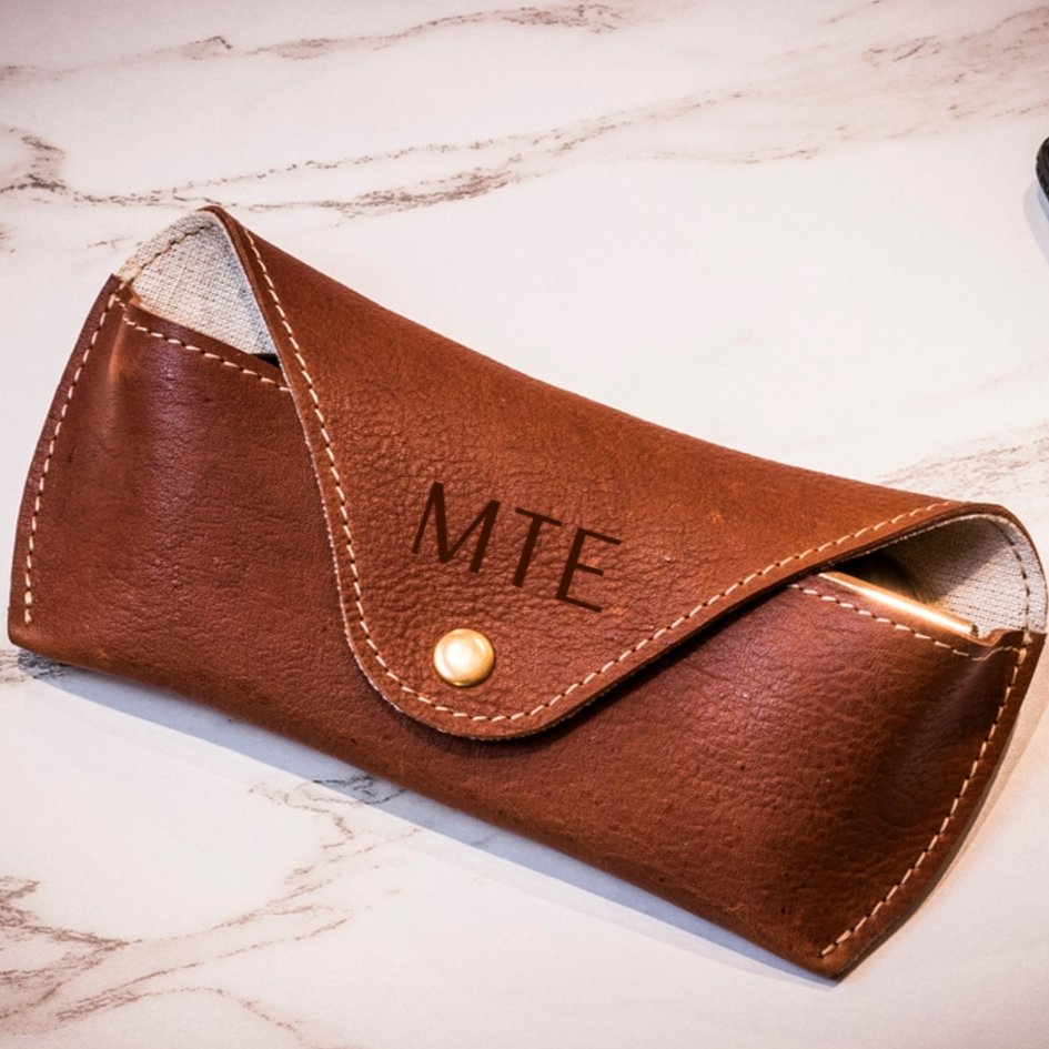 KIKO Genuine Leather Sunglass Case | CeCe's Home & Gifts