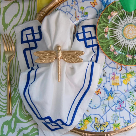 Jaye's Studio Jaye's Studio Dragon Fly Napkin Rings | Set of 4 | CeCe's Home & Gifts
