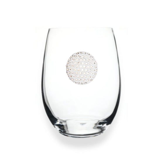 The Queens' Jewels Jeweled Golf Ball Stemless Glass | CeCe's Home & Gifts