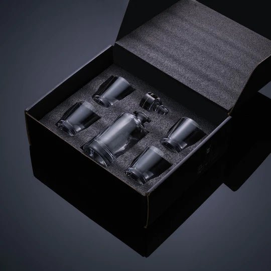 Joy Jolt Joy Jolt Carina Decanter 5 - Piece Set | CeCe's Home & Gifts