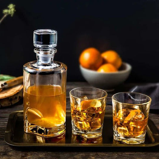 Joy Jolt Joy Jolt Carina Decanter 5 - Piece Set | CeCe's Home & Gifts