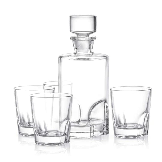 Joy Jolt Joy Jolt Carina Decanter 5 - Piece Set | CeCe's Home & Gifts