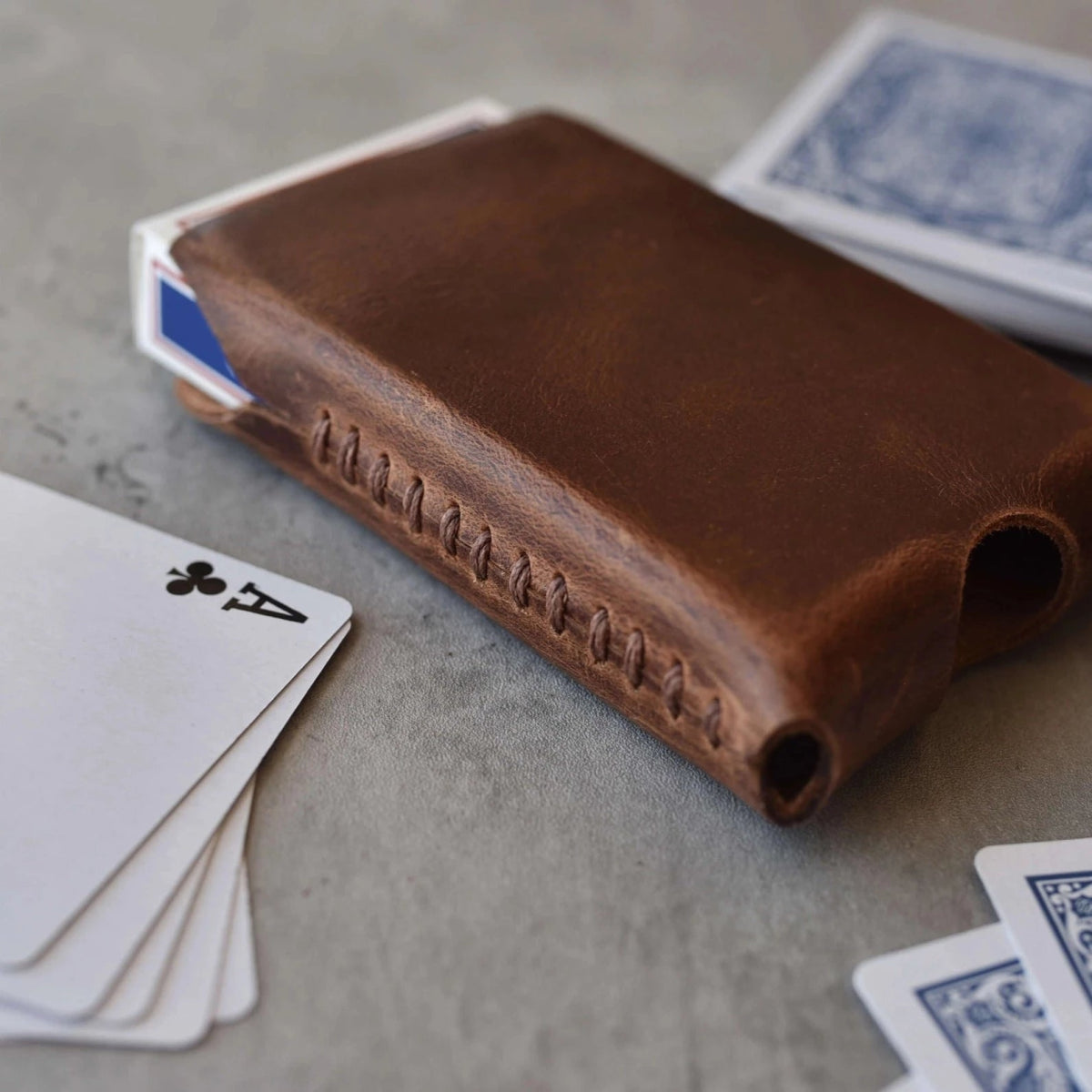 KIKO Leather Playing Card Set | CeCe's Home & Gifts