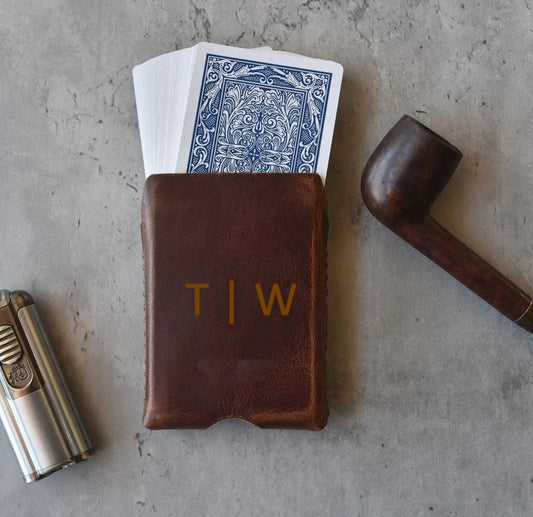 KIKO Leather Playing Card Set | CeCe's Home & Gifts