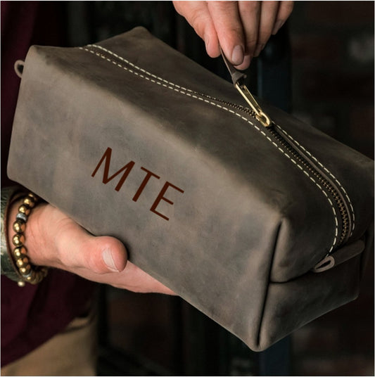 Lifetime Leather Lifetime Leather Unlined Toiletry Bag | CeCe's Home & Gifts