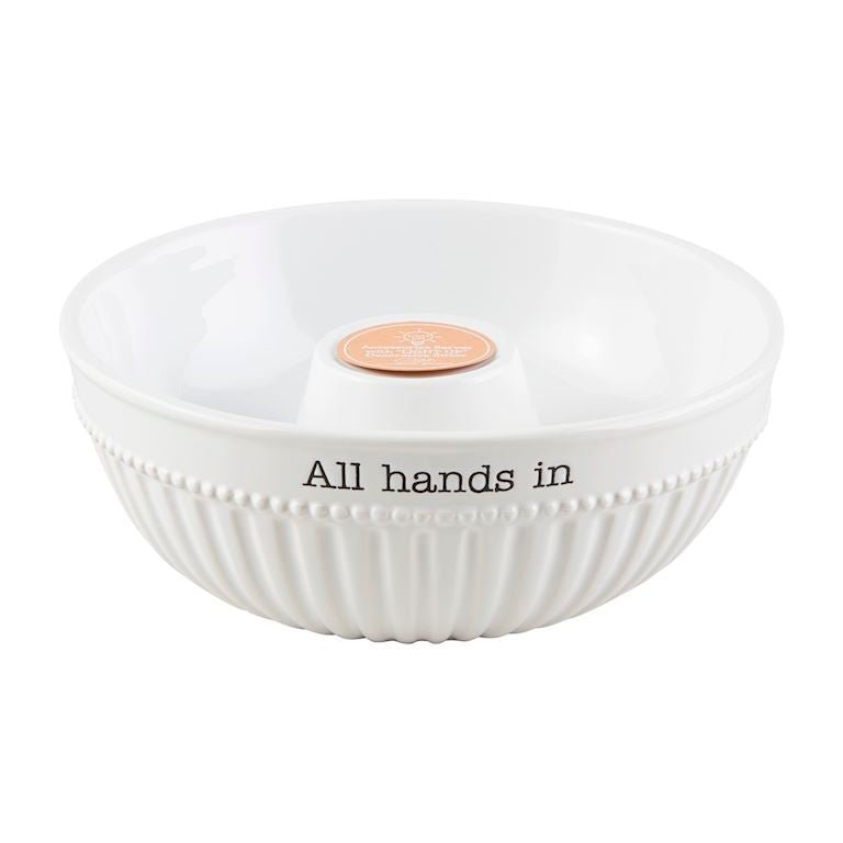 Mud Pie Mud Pie All Hands In Accessories Serving Bowl | CeCe's Home & Gifts