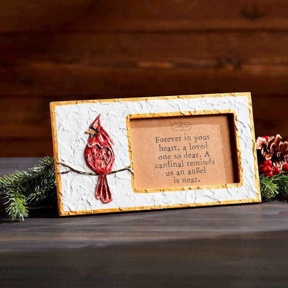 Mud Pie Mud Pie Cardinal Frame - 4x6 | CeCe's Home & Gifts