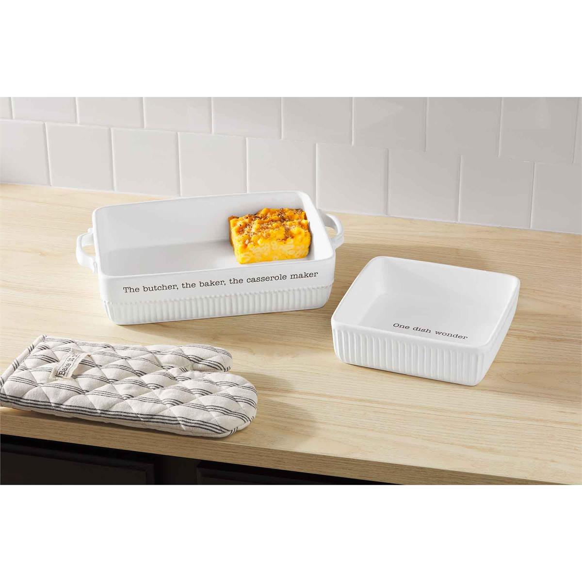 Mud Pie Mud Pie Casserole Baker Dish Set | CeCe's Home & Gifts