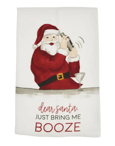 Mud Pie Mud Pie Christmas Drinking Towels | CeCe's Home & Gifts