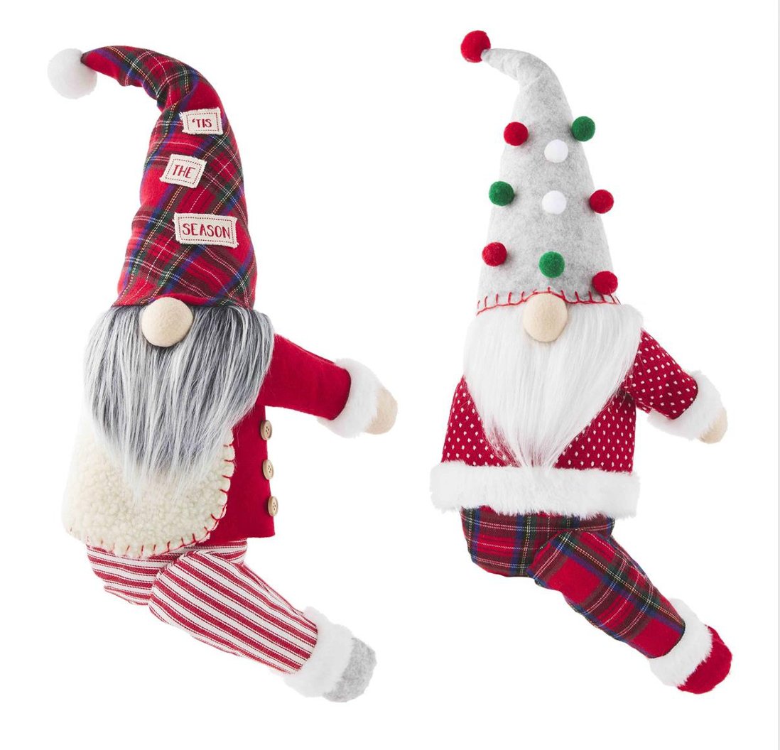 Mud Pie Christmas Gnome Mailbox Holderl - CeCe's Home & Gifts