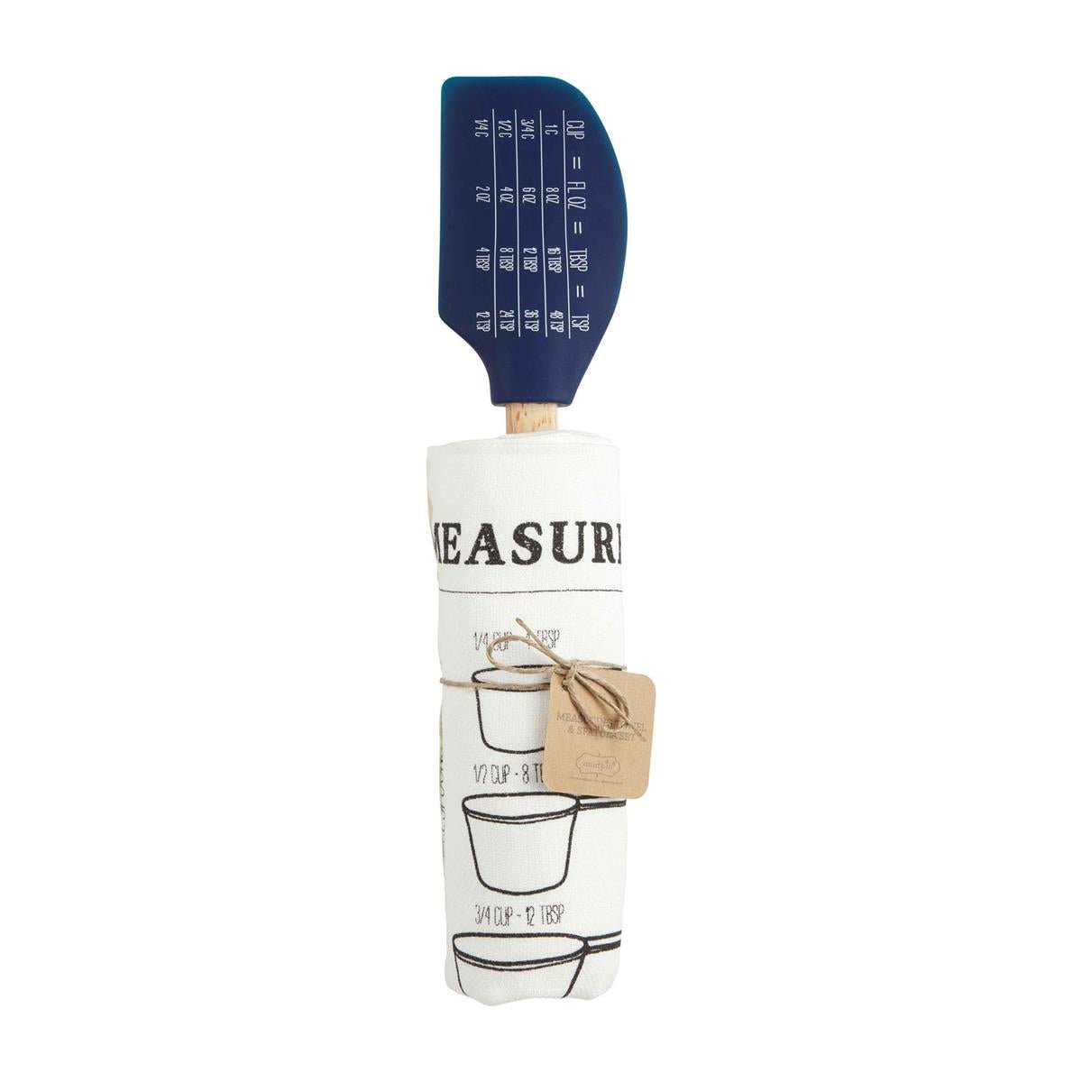 Mud Pie Mud Pie Conversion Spatula & Towel Set | CeCe's Home & Gifts