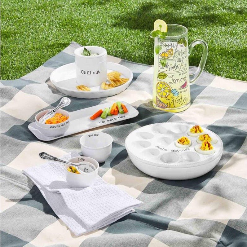 Mud Pie Mud Pie Deviled Egg Chiller Set | CeCe's Home & Gifts