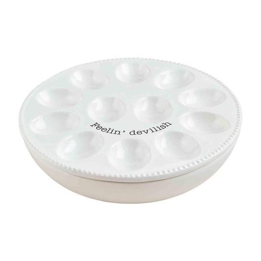 Mud Pie Mud Pie Deviled Egg Chiller Set | CeCe's Home & Gifts
