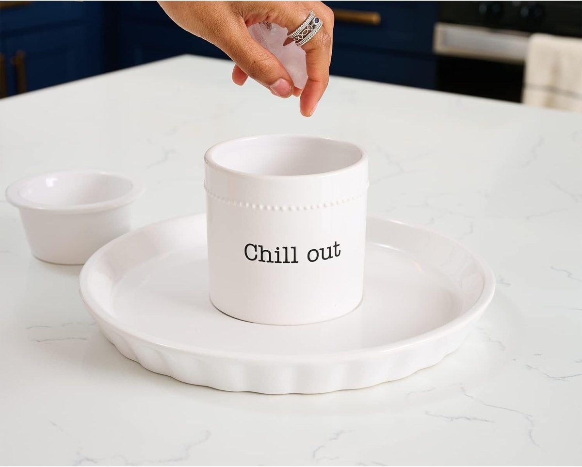 Mud Pie Mud Pie Dip Chip & Chiller Serving Set | CeCe's Home & Gifts