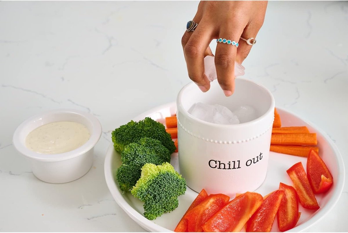 Mud Pie Mud Pie Dip Chip & Chiller Serving Set | CeCe's Home & Gifts