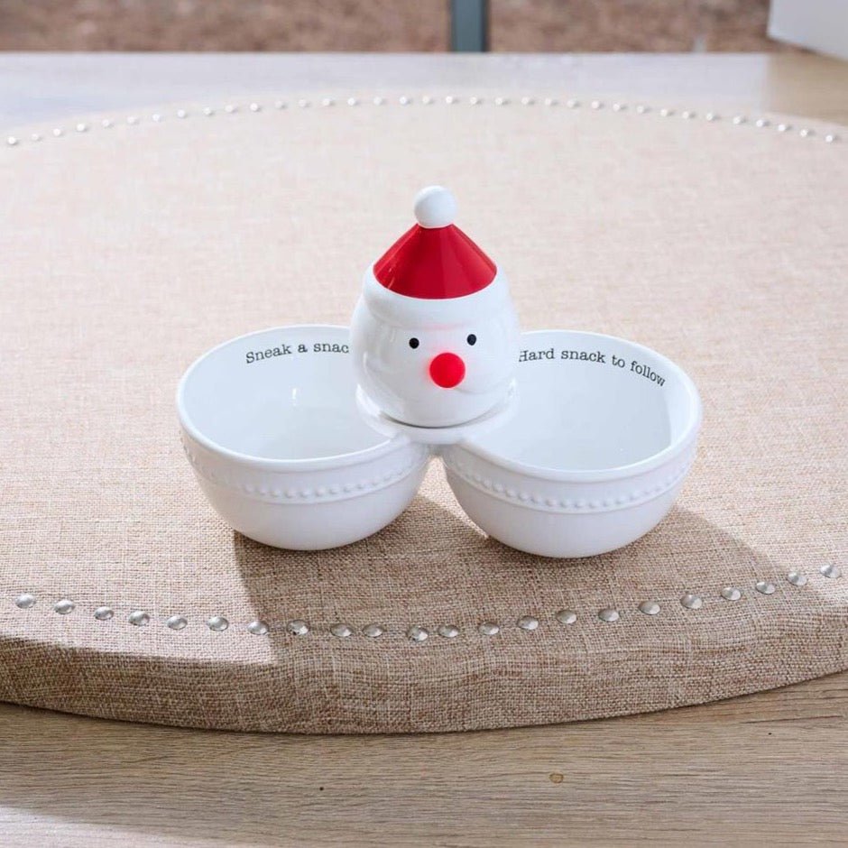 Mud Pie Mud Pie Double Dip Bowl | CeCe's Home & Gifts