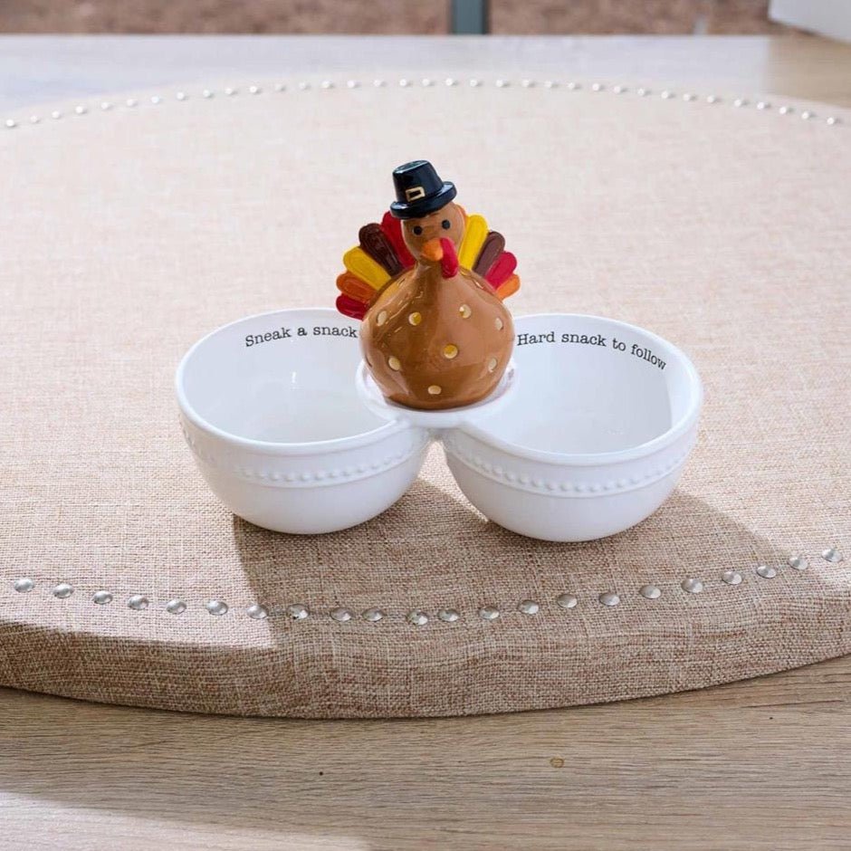 Mud Pie Mud Pie Double Dip Bowl | CeCe's Home & Gifts
