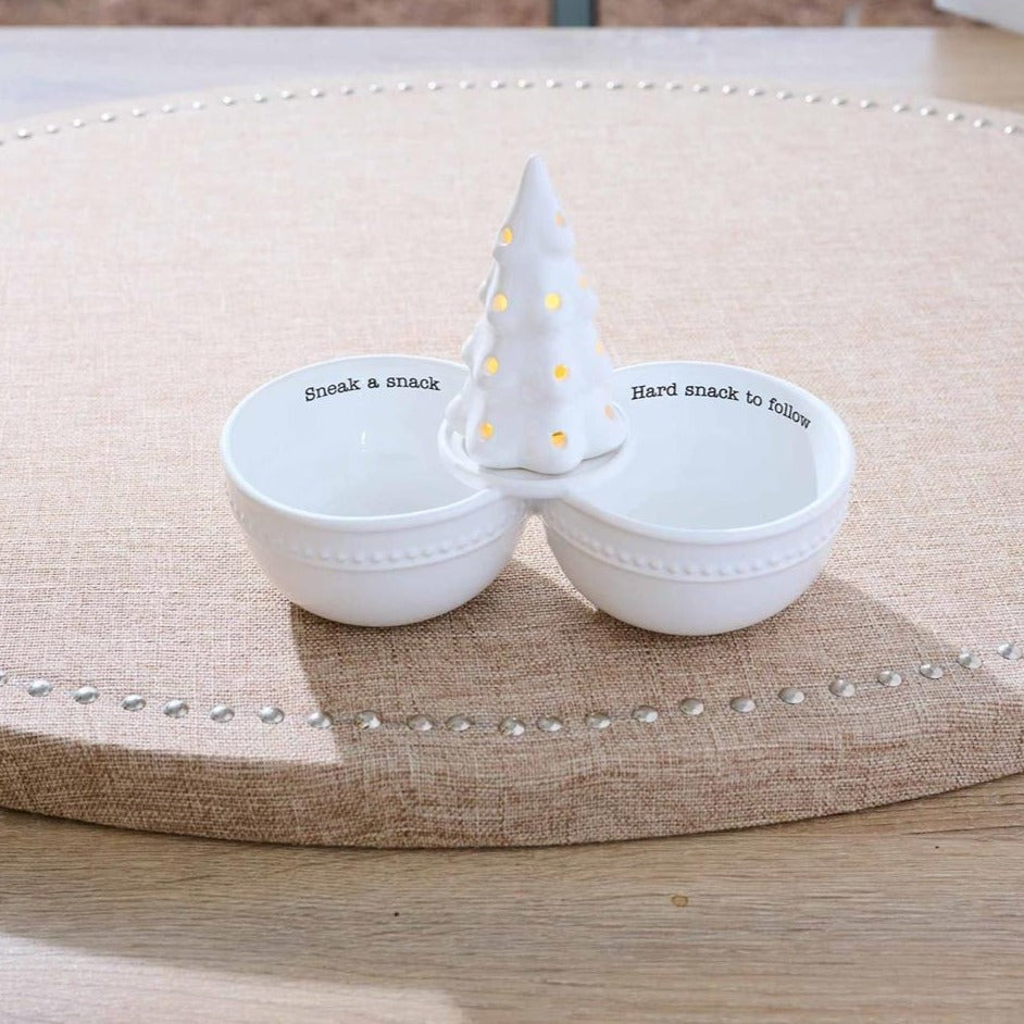 Mud Pie Mud Pie Double Dip Bowl | CeCe's Home & Gifts