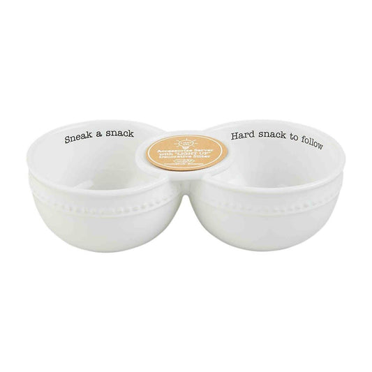 Mud Pie Mud Pie Double Dip Bowl | CeCe's Home & Gifts