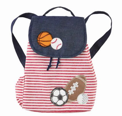 Mud Pie Mud Pie Drawstring Sports Backpack | CeCe's Home & Gifts