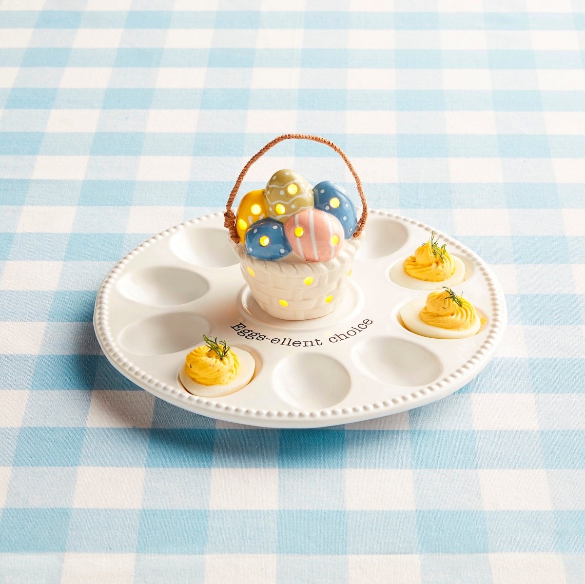 Mud Pie Mud Pie Easter Basket Light - Up Sitter | CeCe's Home & Gifts