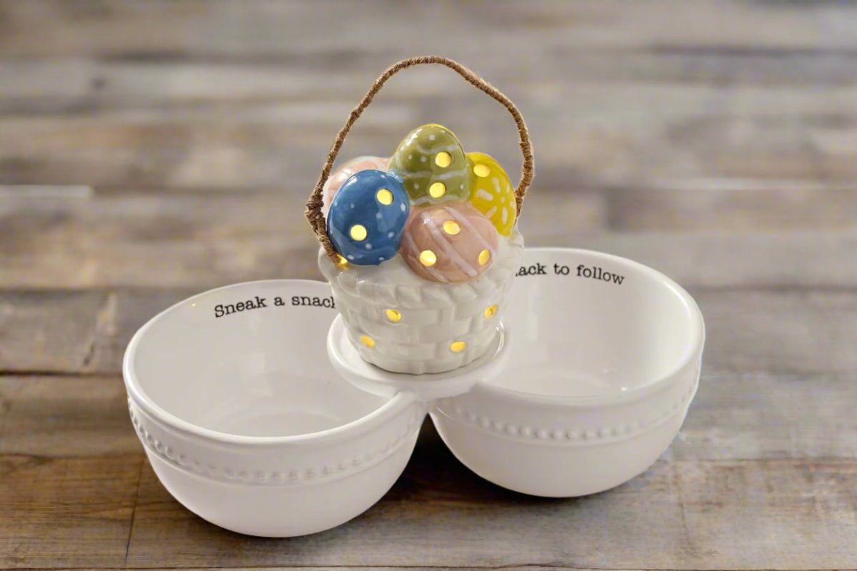 Mud Pie Mud Pie Easter Basket Light - Up Sitter | CeCe's Home & Gifts