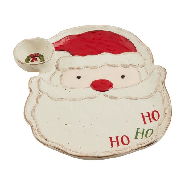 Mud Pie Mud Pie Farm Santa Chip & Dip Set | CeCe's Home & Gifts