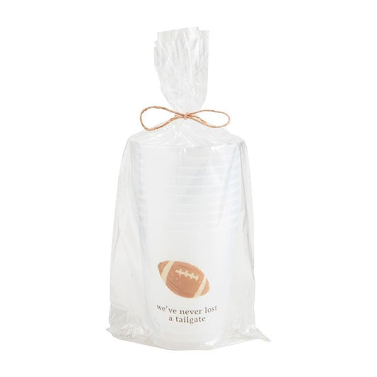 Mud Pie Mud Pie Football Icon Party Cup Set | CeCe's Home & Gifts