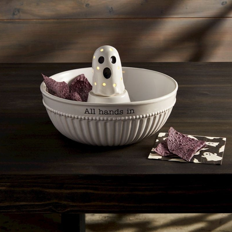 Mud Pie Mud Pie Ghost Light - Up Sitter | CeCe's Home & Gifts