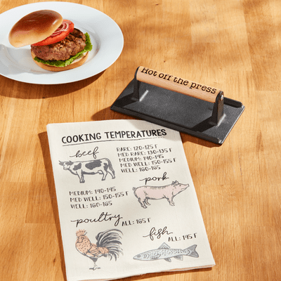 Mud Pie Mud Pie Grill Press & Towel Set | CeCe's Home & Gifts