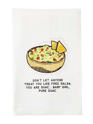 Mud Pie Mud Pie Guac Baby Girl Hand Towel | CeCe's Home & Gifts