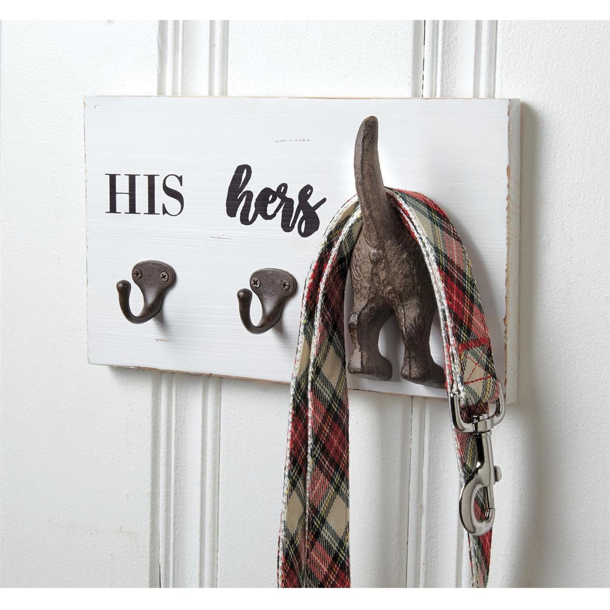 Mud Pie Mud Pie "His, Hers & Pup" Key & Leash Hook | CeCe's Home & Gifts