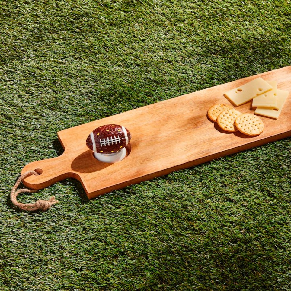 Mud Pie Light - Up Football Sitter - CeCe's Home & Gifts
