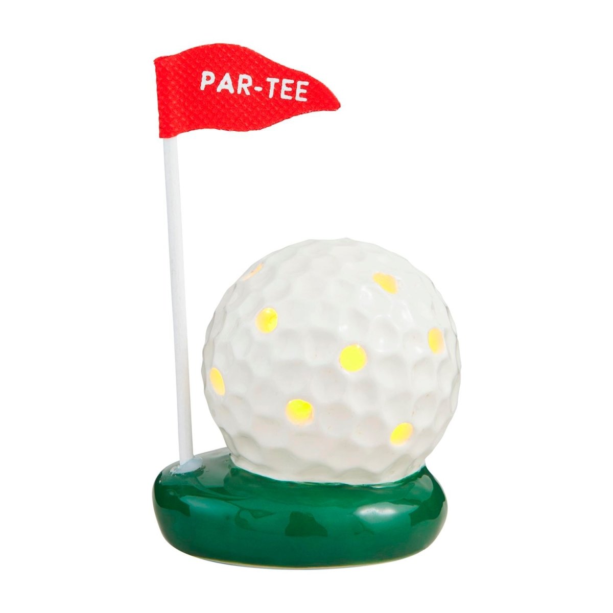 Mud Pie Mud Pie Light - Up Golf Ball Sitter | CeCe's Home & Gifts