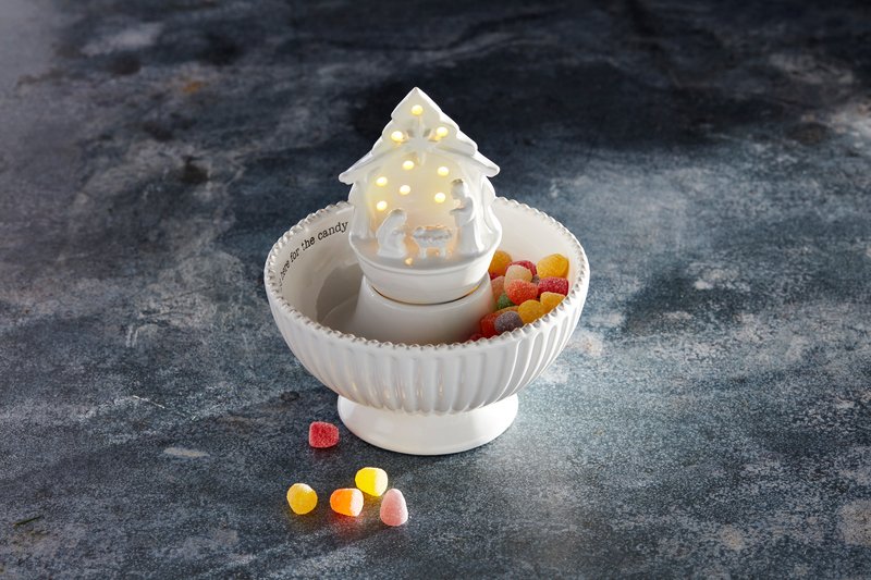 Mud Pie Mud Pie Light - Up Nativity Sitter | CeCe's Home & Gifts