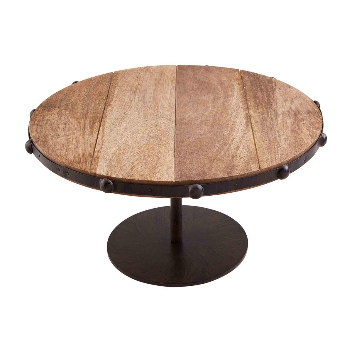 Mud Pie Mud Pie Metal Beaded Wood Riser Stand (Small or Large) | CeCe's Home & Gifts