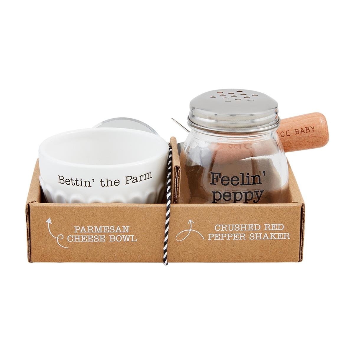 Mud Pie Mud Pie Pizza Condiment Holder Set | CeCe's Home & Gifts