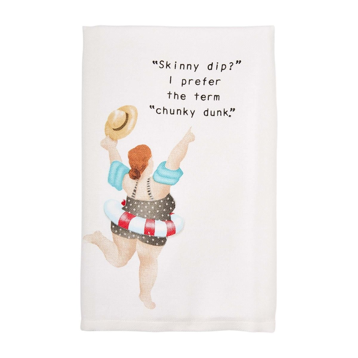 Mud Pie Mud Pie Pool Ladies Hand Towels - HILLARIOUS | CeCe's Home & Gifts
