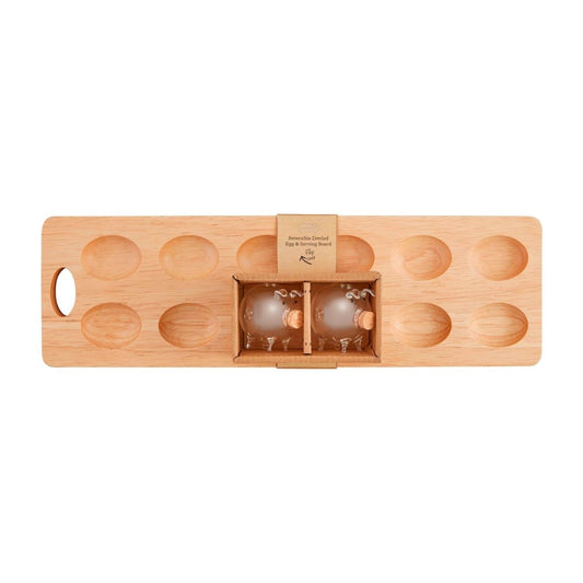 Mud Pie Mud Pie Reversible Deviled Egg & Serving Board | CeCe's Home & Gifts